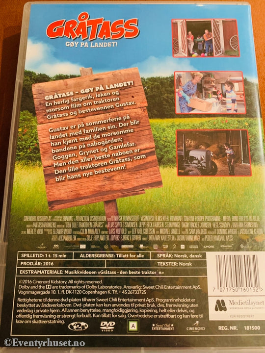 Gråtass - Gøy På Landet! Dvd. Dvd