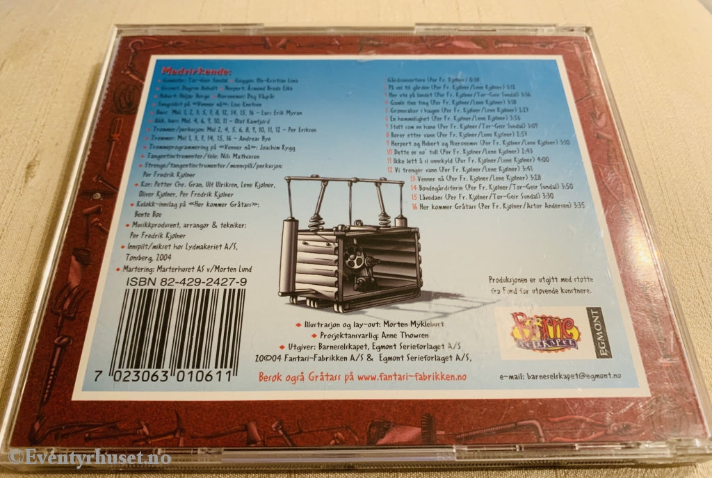 Gråtass. Hemmeligheten På Gården. 2004. Cd. Cd