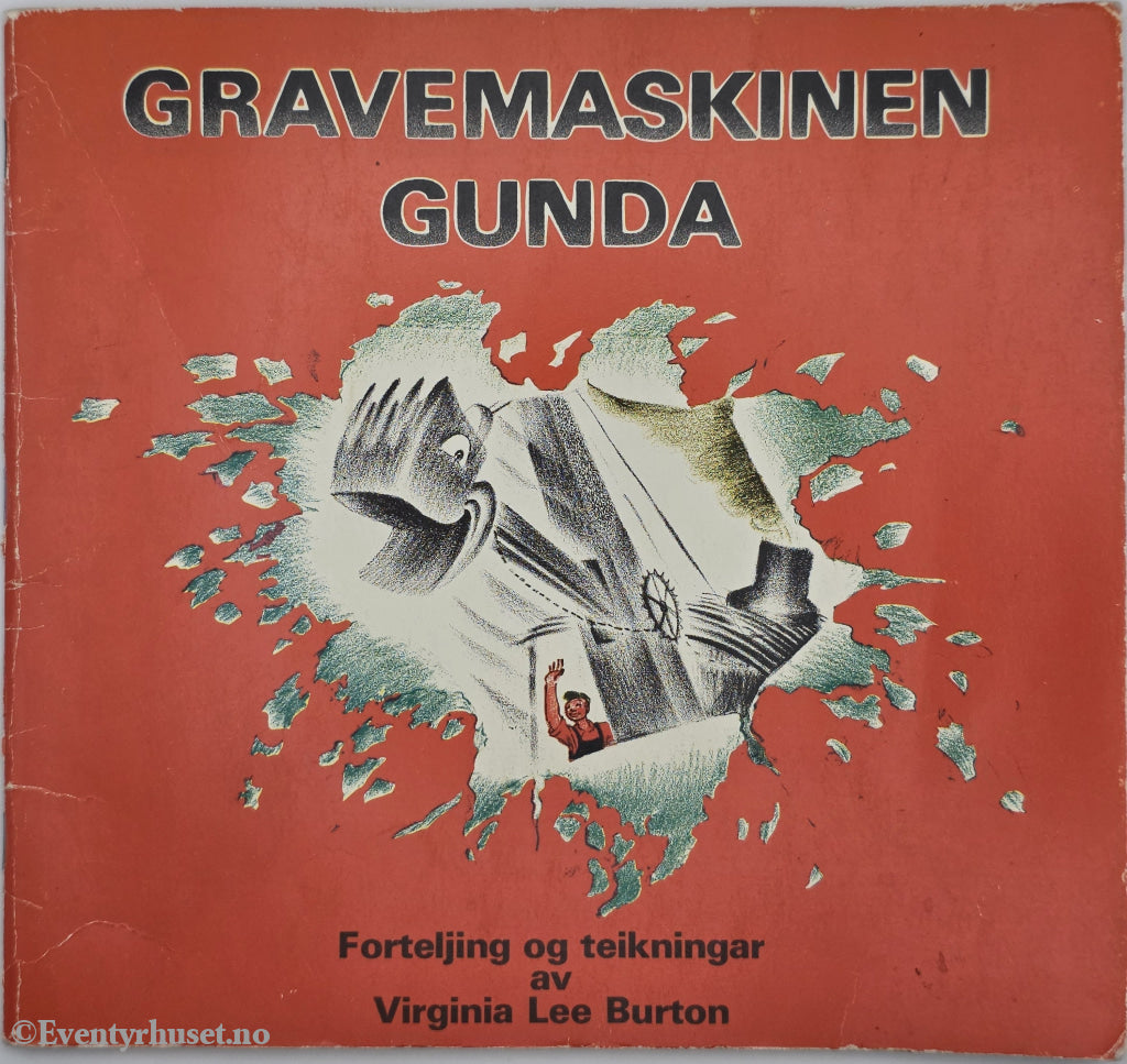 Gravemaskinen Gunda. . Hefte.