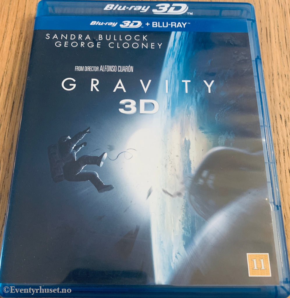 Gravity 3D (2013). Blu-Ray.