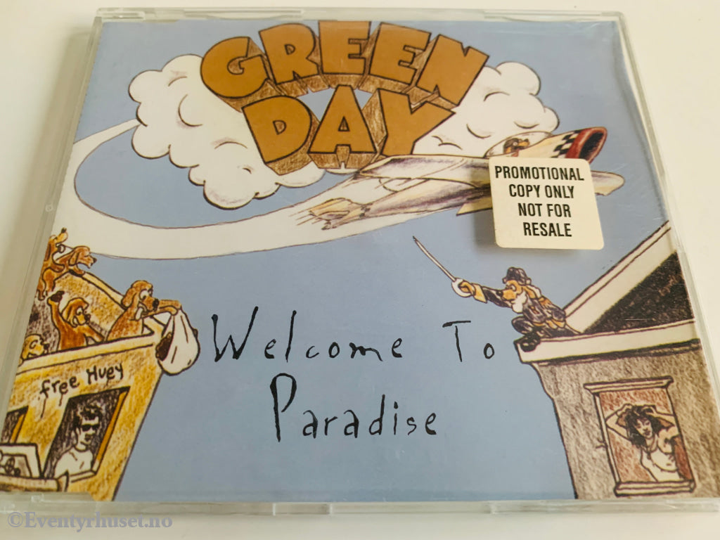 Green Day 1994. Welcome to Paradise. CD-singel