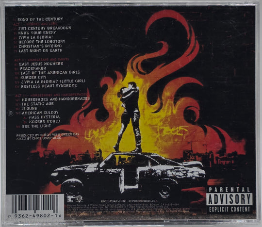 Green Day. 2009. 21st Century Breakdown. CD.