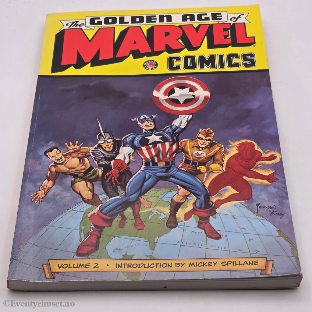 Greg Theakston, 1992. The Golden Age of Marvel Comics Vol 2. Bok.