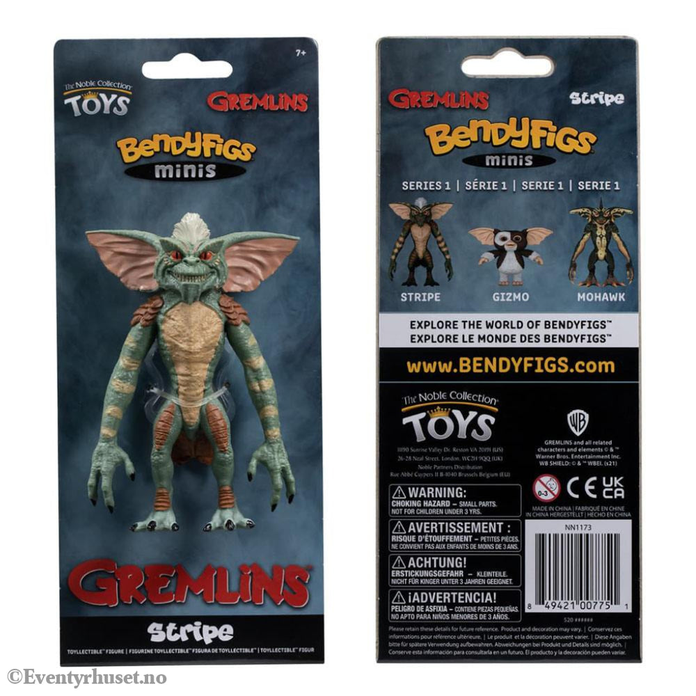 Gremlins Bendyfigs Bendable Mini Figure Stripe 11 cm Toys