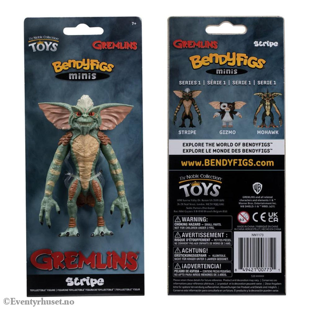 Gremlins Bendyfigs Bendable Mini Figure Stripe 11 cm Toys