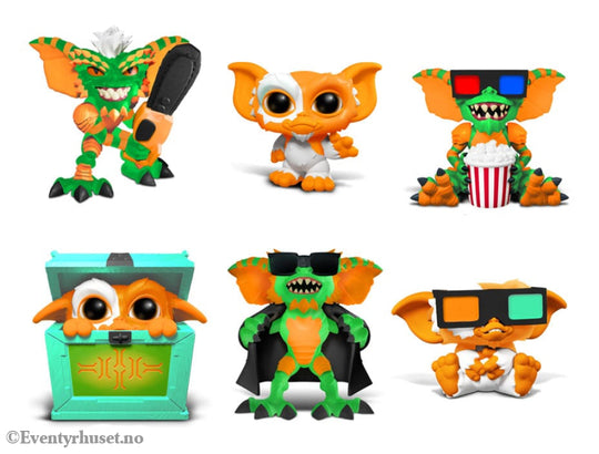 Gremlins Blind Box Mini Figures 6 cm Halloween Edition Display (12) Collectibles