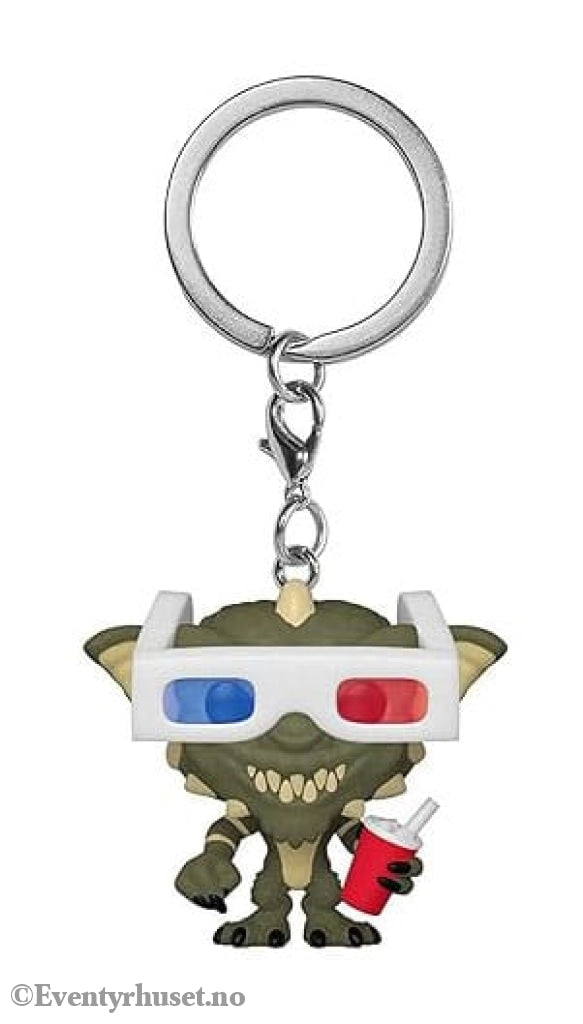 Gremlins Pocket POP! Vinyl Keychains 4 cm Gremlin w/3D Glasses Display (12) Fashion & Accessories