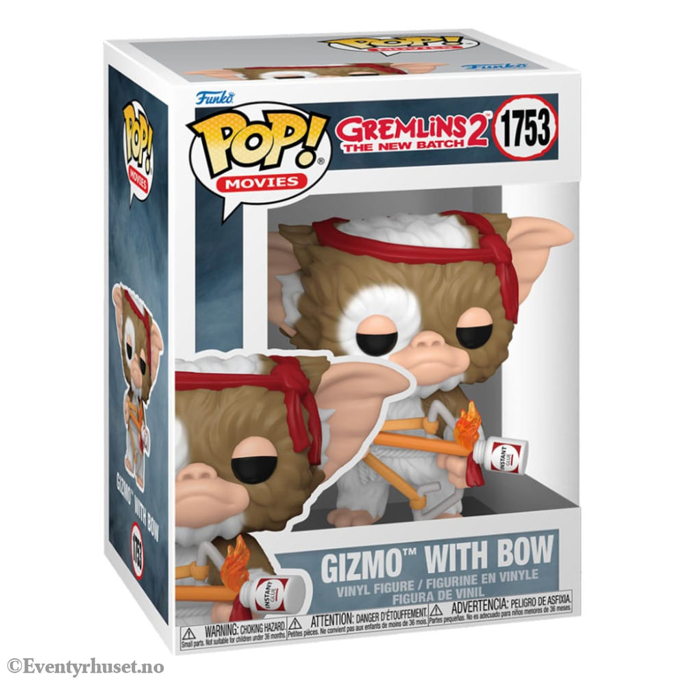 Gremlins POP! Movie Vinyl Figure Gizmo w/Bow 9 cm Collectibles