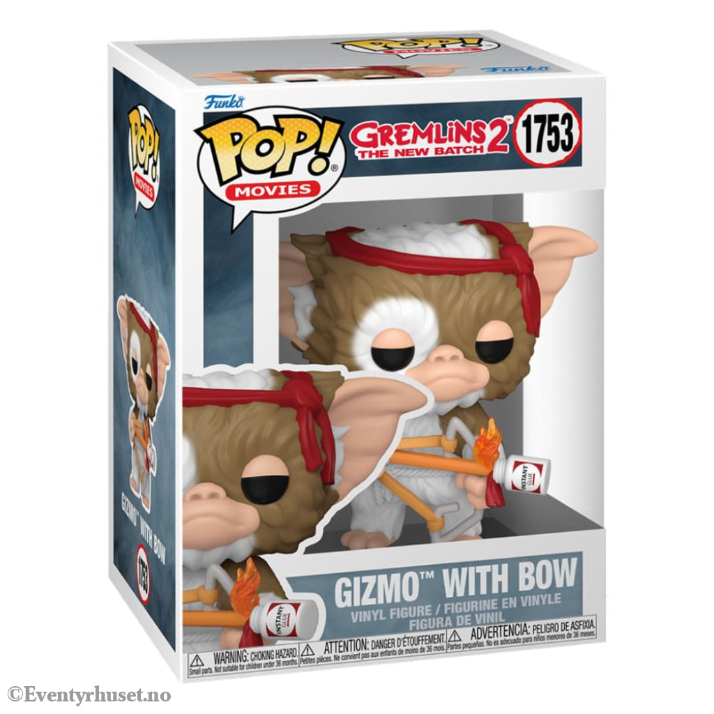 Gremlins POP! Movie Vinyl Figure Gizmo w/Bow 9 cm Collectibles