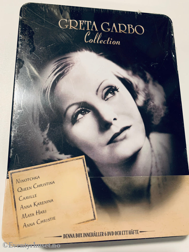 Greta Garbo. Steelbox Dvd Samleboks. Ny I Plast!