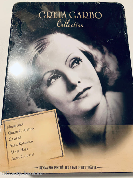 Greta Garbo. Steelbox Dvd Samleboks. Ny I Plast!