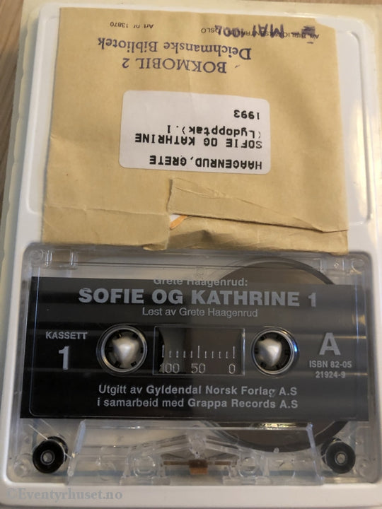 Grete Haagenrud. 1993. Sofie Og Kathrine. Kassettbok På 3 Kassetter.