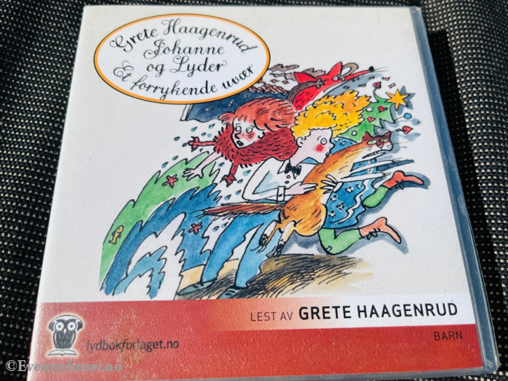 Grete Haagenrud. Johanne Og Lyder - Et Forrykende Uvær. Lydbok På 3 Cd.