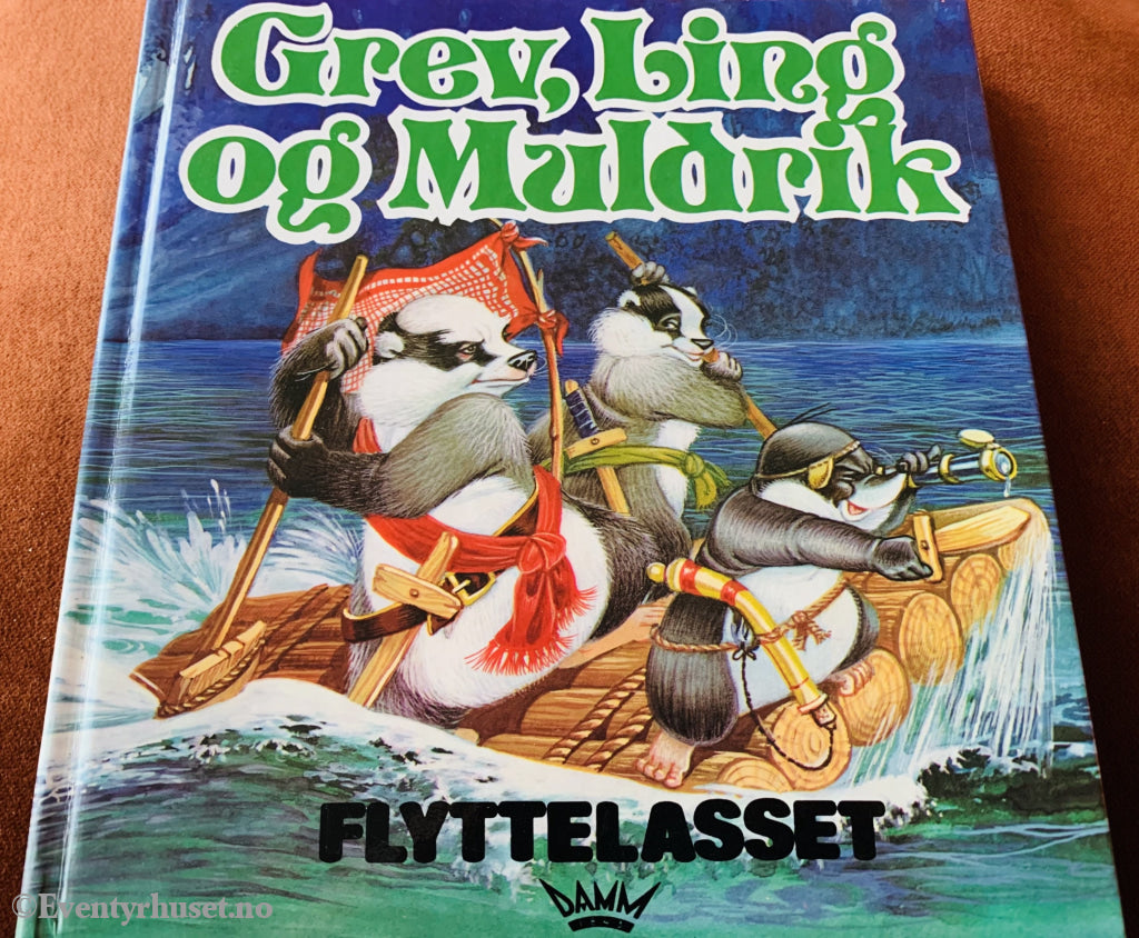 Grev Ling Og Muldrik. Flyttelasset. 1978/80. Fortelling