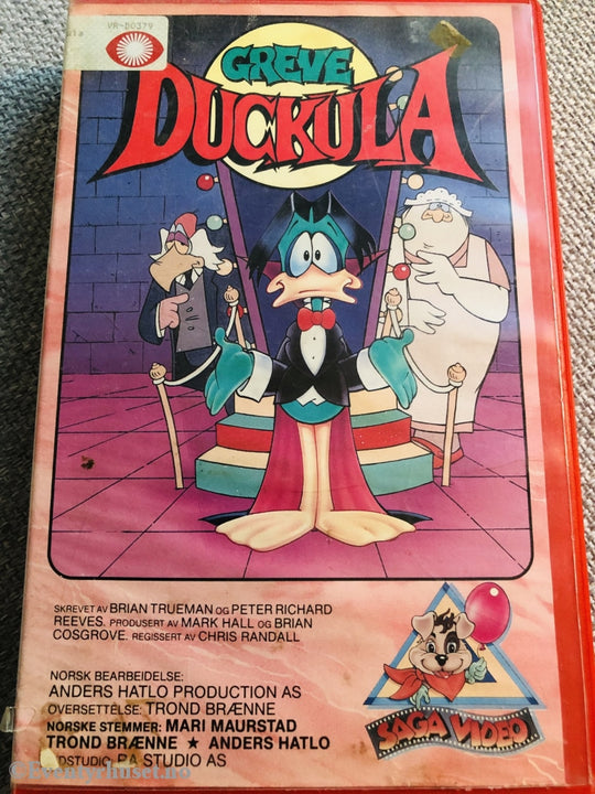 Greve Duckula. Vhs Big Box.