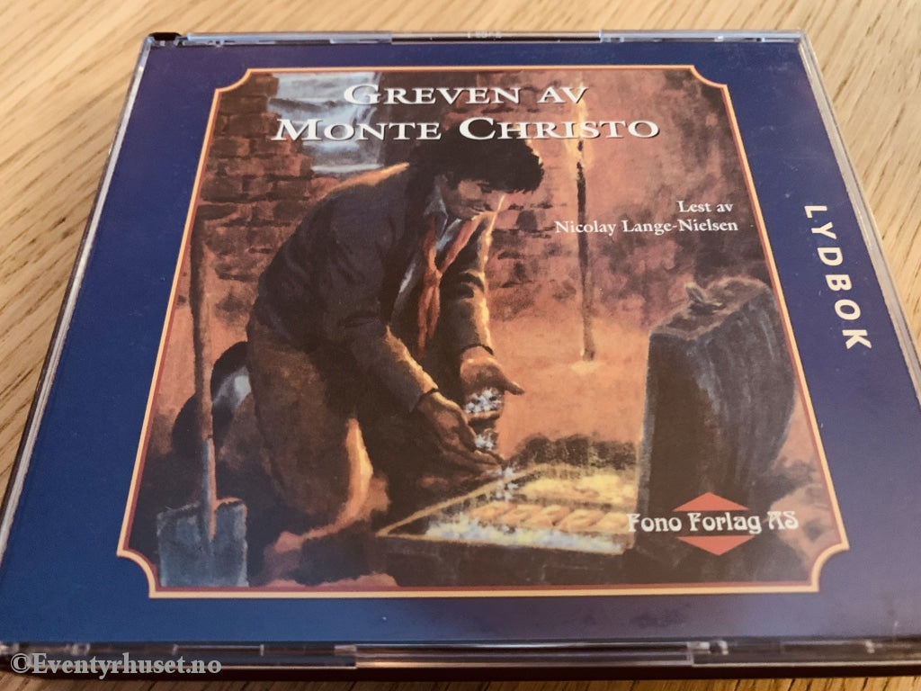 Greven Av Monte Cristo. 2003. Lydbok På 4 Cd.