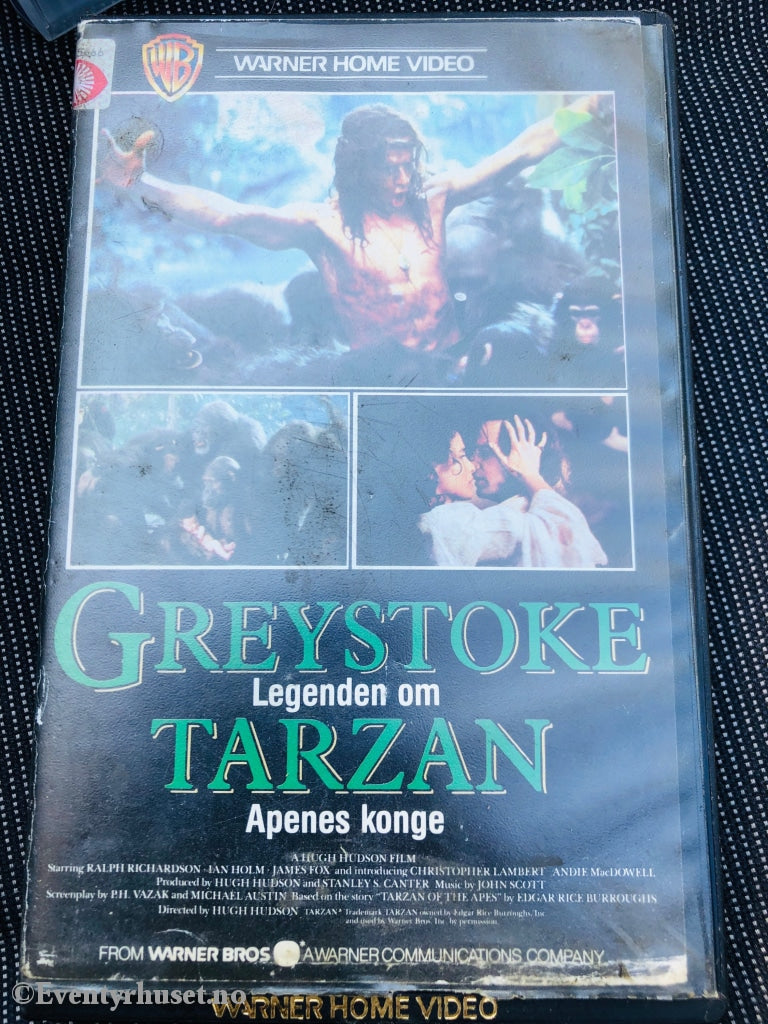 Greystoke - Legenden Om Tarzan Apenes Konge. 1983. Vhs Big Box.
