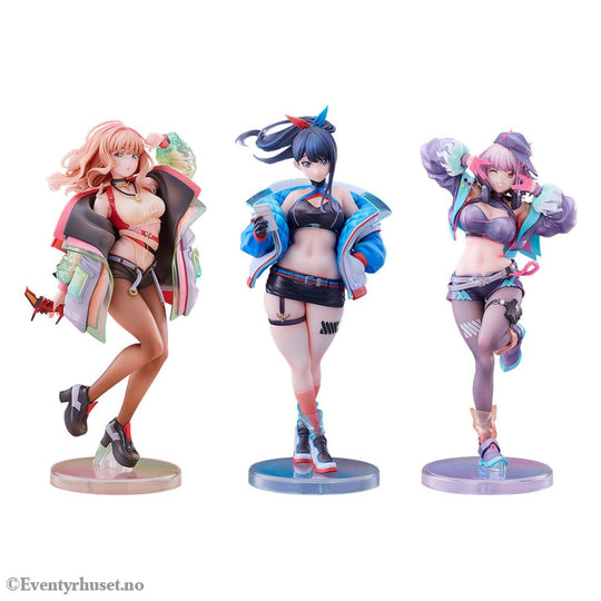 Gridman Universe PVC Statues 3-Pack 1/7 Rikka Takarada Akane Shinjo Yume Minami: Dreamy Divas Ver. Manga & Anime