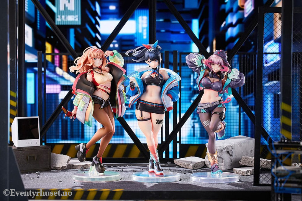 Gridman Universe PVC Statues 3-Pack 1/7 Rikka Takarada Akane Shinjo Yume Minami: Dreamy Divas Ver. Manga & Anime