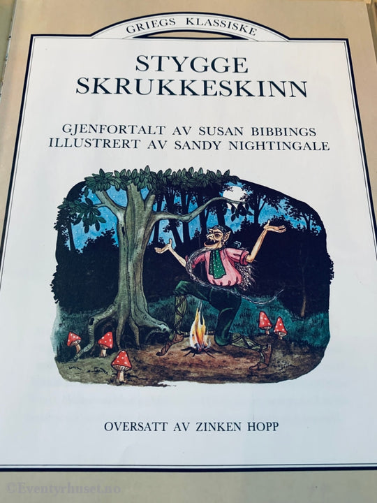 Griegs Klassiske. Stygge Skrukkeskinn. 1979. Eventyrbok