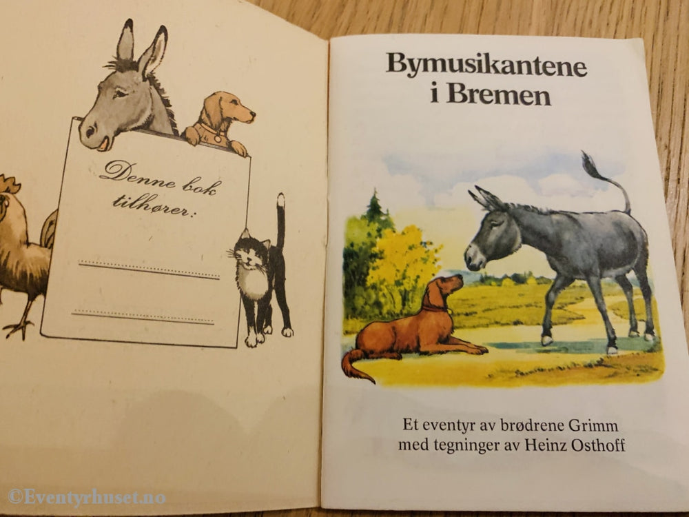 Grimm. 1974. Bymisikantene Fra Bremen. Hefte