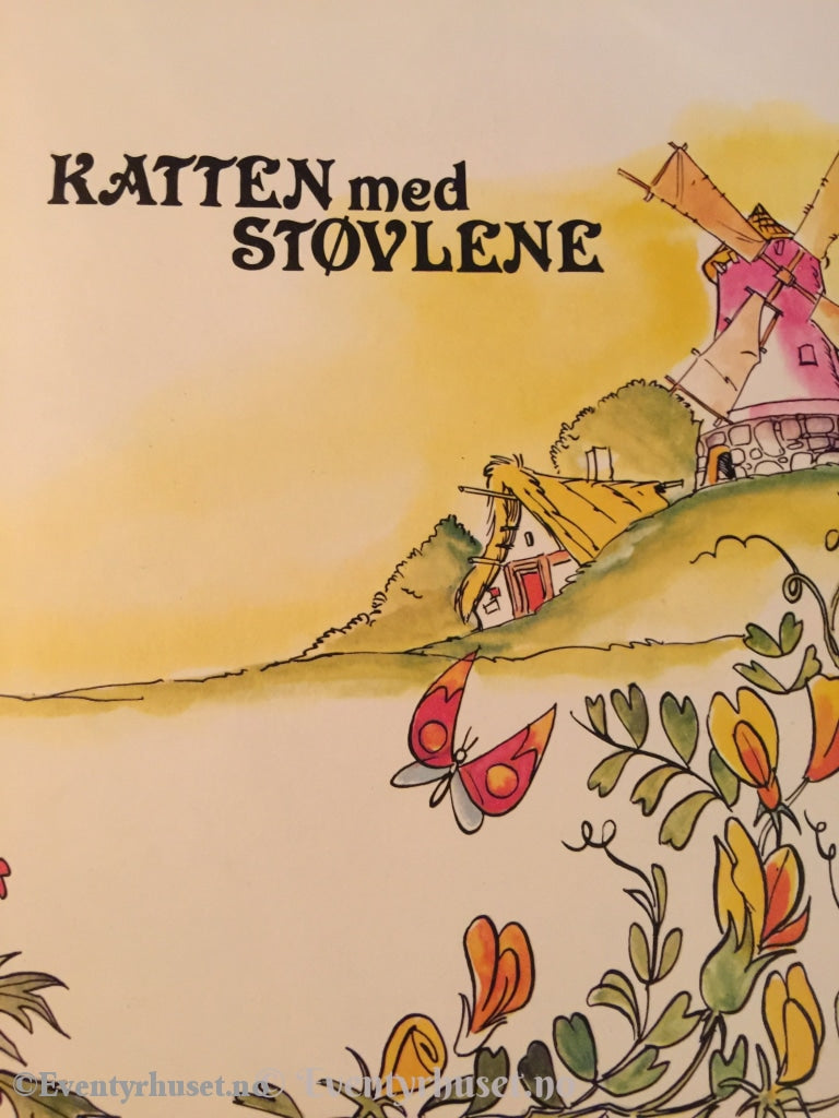 Grimm. 1979. Katten Med Støvlene Etter Brødrene Eventyrbok
