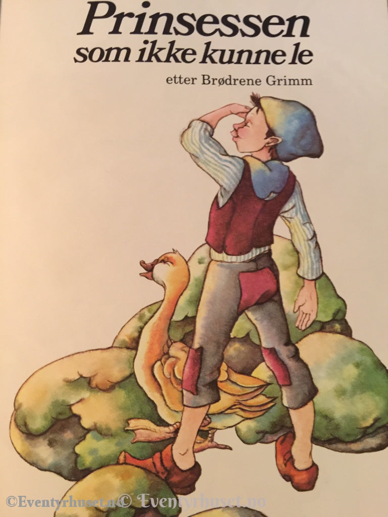 Grimm. 1982. Prinsessen Som Ikke Kunne Le Etter Brødrene Eventyrbok