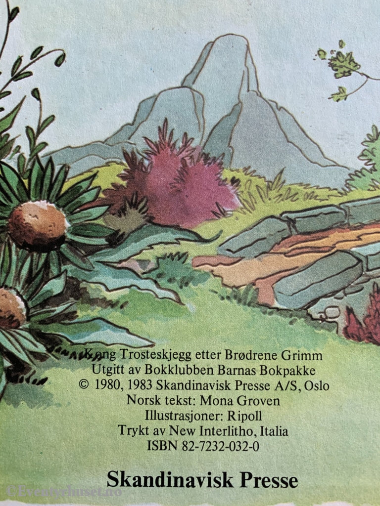 Grimm. 1983. Kong Trosteskjegg. Eventyrbok