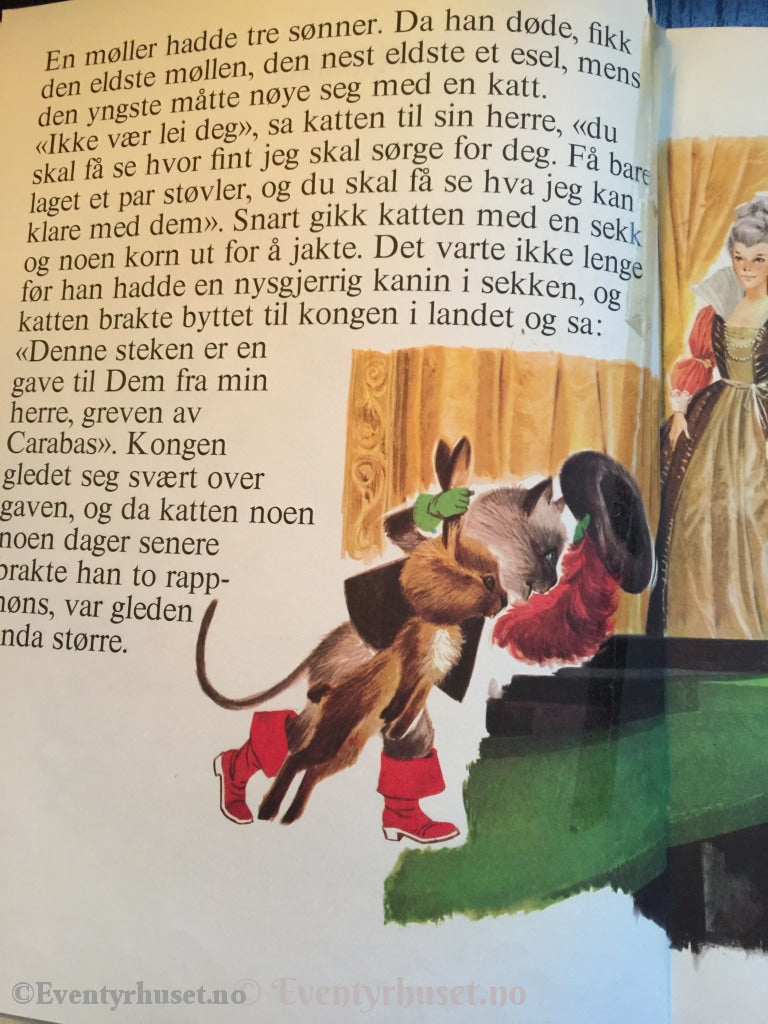 Grimm. Katten Med Støvlene & Snehvit. Eventyrbok
