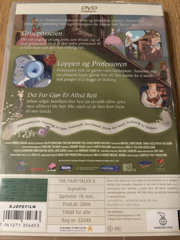 Grisepasseren, Loppen og Professoren & Det far gjør er alltid rett. DVD.