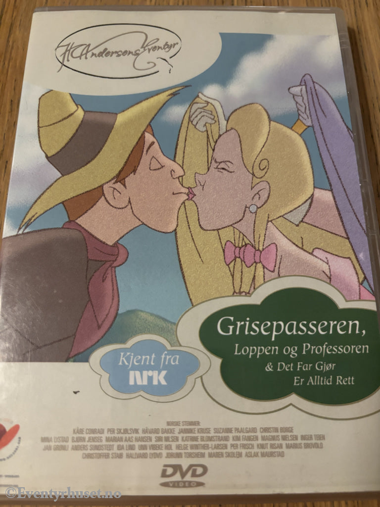 Grisepasseren, Loppen og Professoren & Det far gjør er alltid rett. DVD.