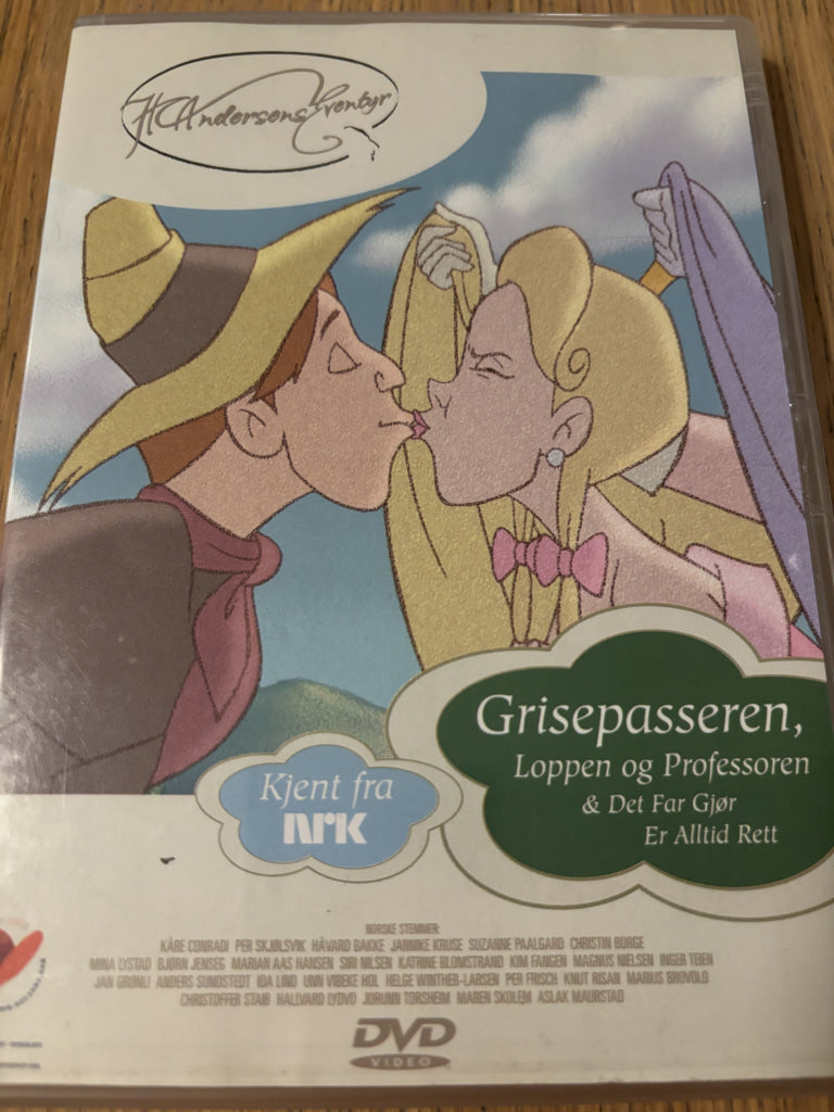 Grisepasseren, Loppen og Professoren & Det far gjør er alltid rett. DVD.