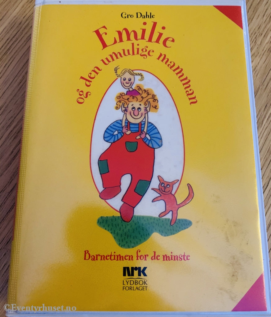 Gro Dahle. 1992/99. Emilie Og Den Umulige Mammaen (Nrk Barnetimen For De Minste). Lydbok På Kassett.