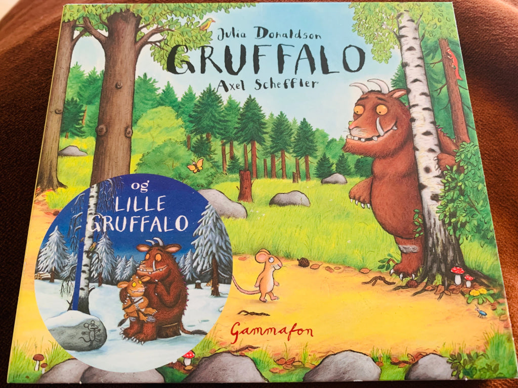 Gruffalo. Lydbok på CD. Ny i plast!