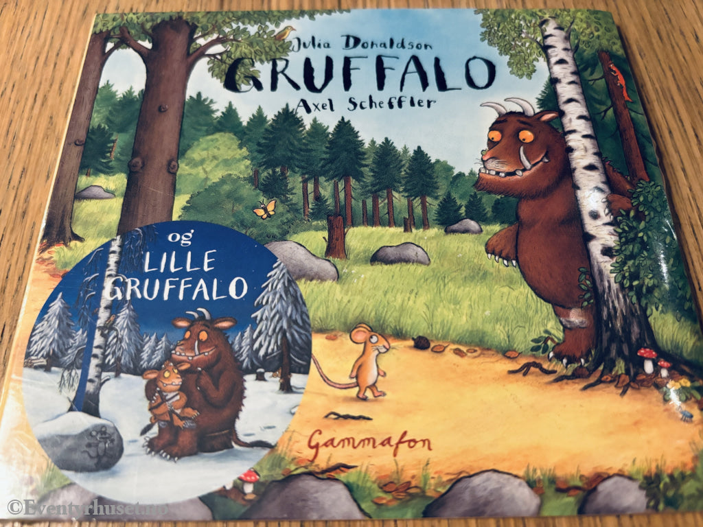 Gruffalo og Lille Gruffalo. 2009. Lydbok på CD. Ny i plast!