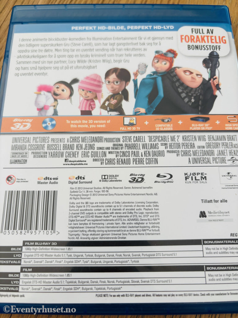 Grusomme Meg 2. Blu-ray.