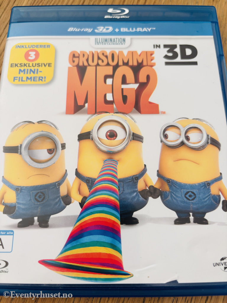 Grusomme Meg 2. Blu-ray.