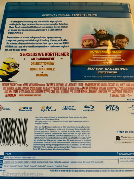 Grusomme Meg. Blu-Ray. Blu-Ray Disc