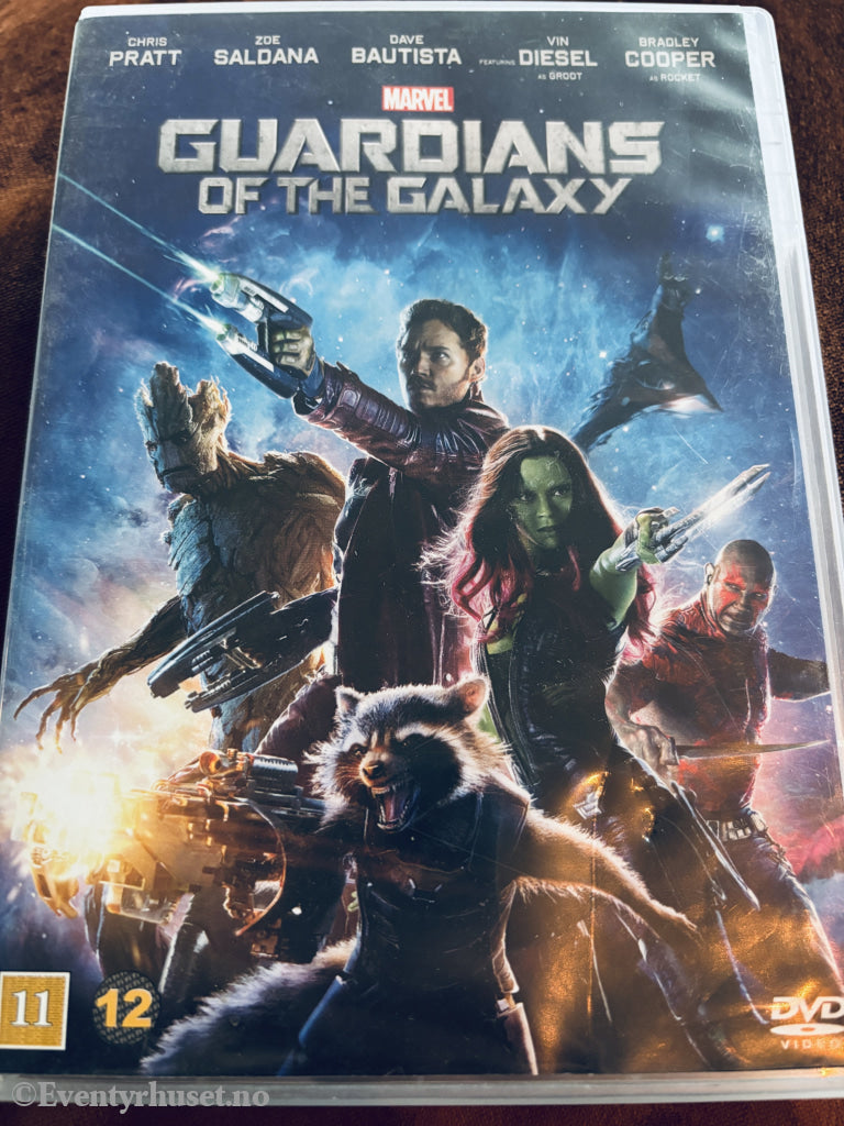 Guardians of the Galaxy (2014). DVD.