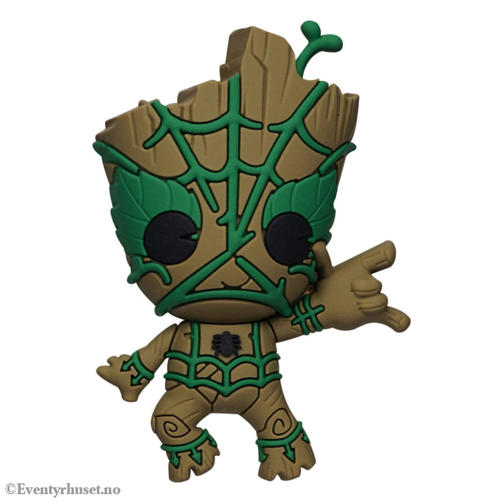 Guardians of the Galaxy 3D Magnet Groot as Spider-Man Home & Gifts