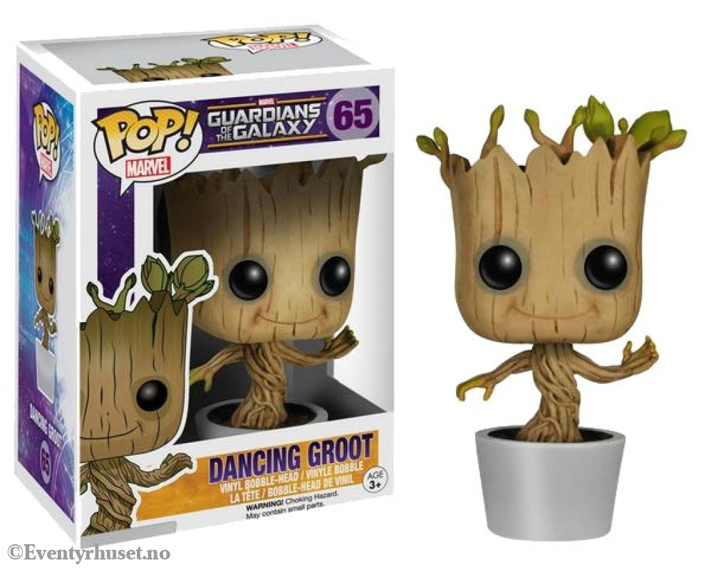 Guardians of the Galaxy POP! Vinyl Bobble-Head Dancing Groot 10 cm Collectibles