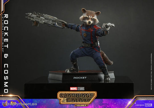 Guardians of the Galaxy Vol. 3 Movie Masterpiece Action Figuren 1/6 Rocket & Cosmo 16 cm Toys