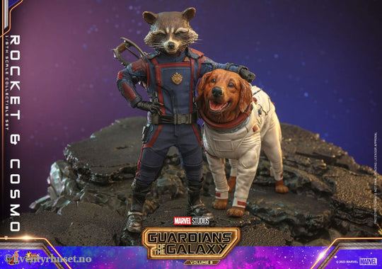 Guardians of the Galaxy Vol. 3 Movie Masterpiece Action Figuren 1/6 Rocket & Cosmo 16 cm Toys