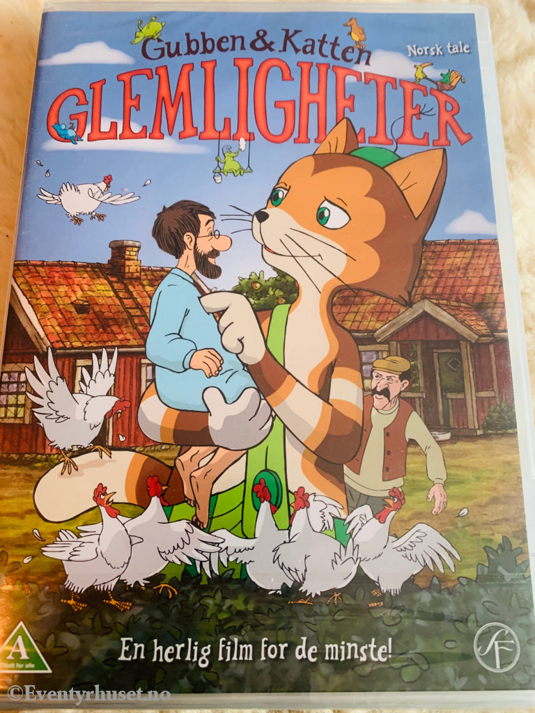 Gubben & Katten. Glemligheter. DVD. Ny i plast!