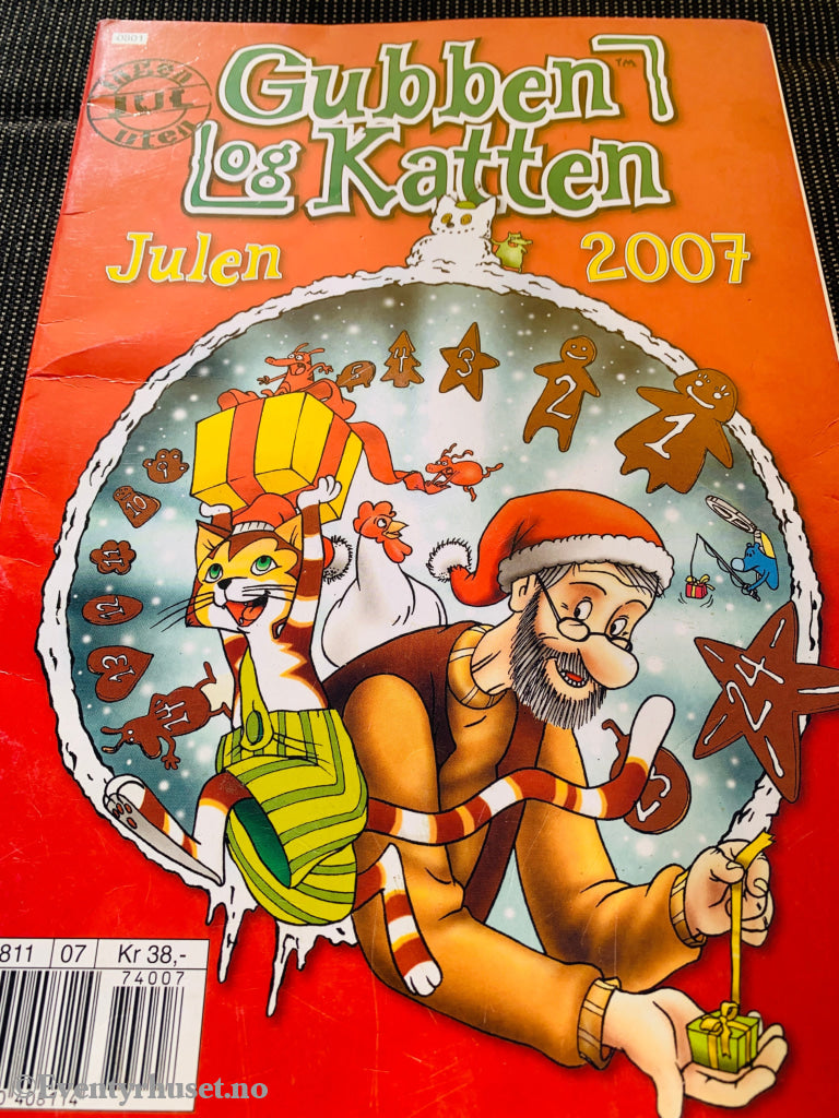 Gubben og Katten – Julen 2007. Tegneseriealbum