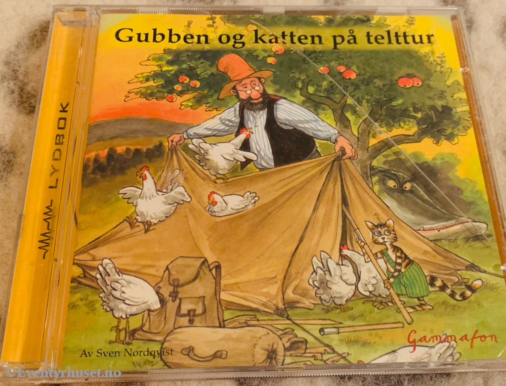 Gubben Og Katten På Telttur. Lydbok Cd.