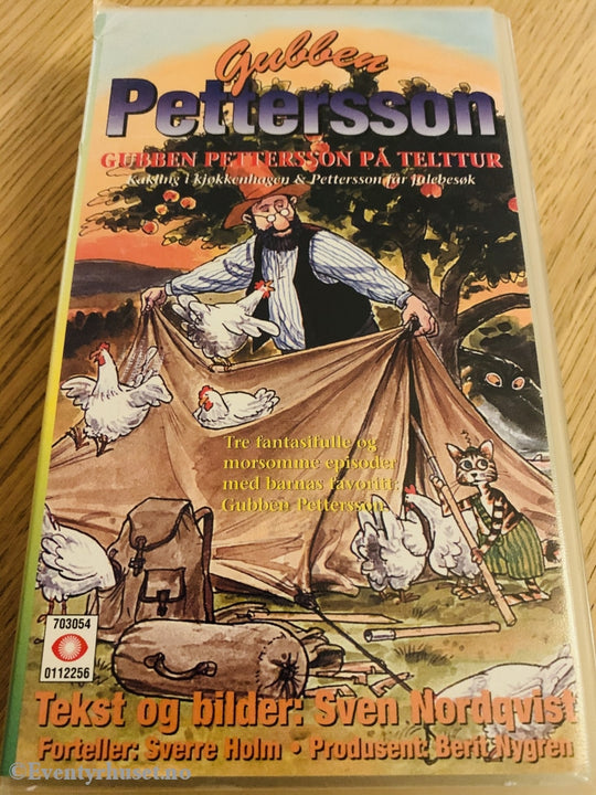 Gubben Petterson På Telttur. 1993. Vhs. Vhs