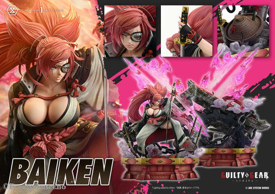 Guilty Gear Strive Ultimate Premium Masterline Series Statue 1/4 Baiken 80 cm Collectibles