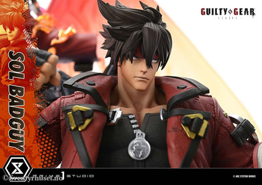 Guilty Gear Strive Ultimate Premium Masterline Series Statue 1/4 Sol Badguy Bonus Version 82 cm Collectibles