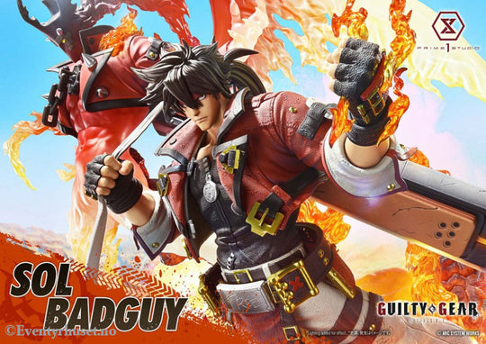 Guilty Gear Strive Ultimate Premium Masterline Series Statue 1/4 Sol Badguy Version 82 cm Collectibles